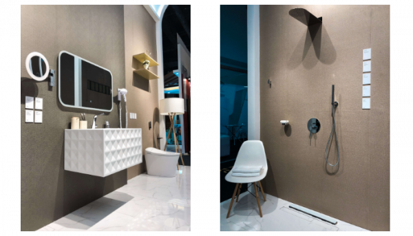 Lazuli IDM 2019 - Bathroom fixtures display